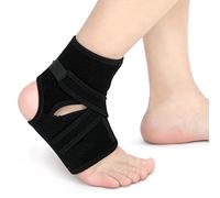 Tobillera, Soporte de Compresión Ajustable para el Tobillo, Soporte Estabilizador de Tobillo Transpirable para Distensiones, Esguinces, Artritis, Recuperación de Lesiones en el Tendón del Tobillo