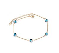 Tobillera turca de Ojo Malvado, Tobillera con Cadena para Pierna y pie de Color Dorado, joyería de, Regalos para Mujeres y Hombres