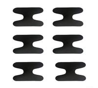 Tobilleras para botas de esquí, paquete de 12 unidades tipo C o 6 unidades tipo H, acolchado de espuma de neopreno para un mejor ajuste, soporte autoadhesivo y flexible, esquí y snowboard para hombres