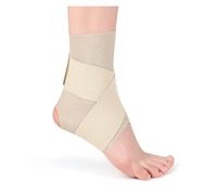Tobilleras Soporte de tobillo, soporte de protección, correa de compresión, soporte for tendón de Aquiles, protección contra esguinces, vendaje for pies, soporte for tobillo, alivio del dolor(Beige,L)