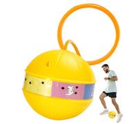 Tobillo Skip Ball con luz - Bola de saltar luminosa juguete para niños adultos fitness ejercicio coordinación fiesta juego nocturno entrenamiento sensorial | Juego de mejora del movimiento para