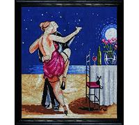 Tobin 2856 14 CT Noche Kit de Punto de Cruz, diseño de Tango, 10 "por 12", Multicolor