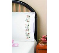 Tobin T232113 - Juego de 2 Fundas de Almohada Estampadas, diseño de Oveja, Color Blanco, 76 x 101 cm