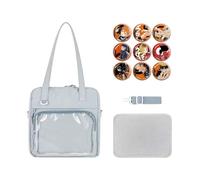Tobio Kageyama Ita - Bolso cruzado para cosplay de anime, bolso de hombro con ventana transparente, insignias, bolsa de exhibición para niños y niñas, tipo 3, 30*29cm