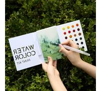 Tobios - Mini kit de acuarela, kit de viaje de artista de bolsillo, juegos de pintura de acuarela, juego de acuarelas con pinturas de color