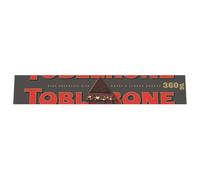 Toblerone Chocolate Negro Suizo con Nougat Miel y Almendras, Pack 360g