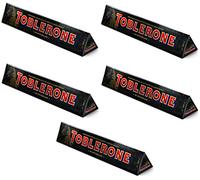 Toblerone Large Dark Chocolate Bar, 360 g - Paquete de 5