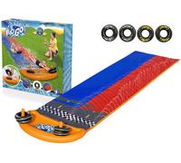 Tobogán acuático doble para 2 personas (488 mts) - BESTWAY 52391