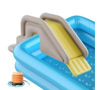 Tobogán Acuático Inflable Piscina, Juego Acuático Niños para Verano | Inflar toboganes acuáticos para exteriores, patio trasero, patio, césped, parque, centro de juegos