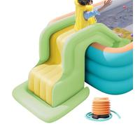Tobogán Acuático Inflable Piscina, Juego Acuático Niños para Verano | Inflar toboganes acuáticos para exteriores, patio trasero, patio, césped, parque, centro de juegos