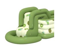 Tobogán acuático inflable - Tobogán para piscina de 181x108 cm, amplia aplicación | Accesorio de natación, juguete inflable grueso para niños con facilidad, castillo hinchable para vacaciones en la pl