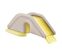 Tobogán acuático para niños, Tobogán inflable - Tobogán inflable bidireccional en la piscina de PVC - Centro de juegos portátil al aire libre, tobogán de piscina enterrada, parque acuático en el