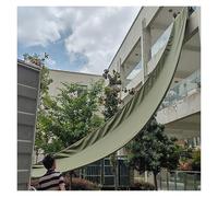 Tobogán de carga y descarga de lona plegable: tobogán de manipulación de carga resistente a la intemperie for transporte a gran altitud(Green,30x2m)