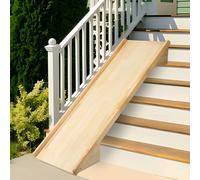 Tobogán de Escalera de Madera para Niños, Tobogán de Escalera Resistente Agua Estable para Interior Área Juegos Escaleras Altura de Escalón Aplicable 17,78-19,05cm Peso Rodamiento 90,72kg