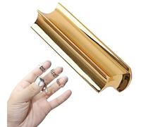 Tobogán de guitarra de acero inoxidable - Tobogán de dedo Hawaii Dobro, herramienta de de guitarra de regazo | Accesorio de música de bajo acústico eléctrico para músicos profesionales Rock Blues