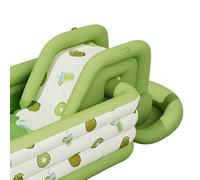 Tobogán de Piscina | Tobogán De Natación Inflable - Accesorio de Juego Acuático Familiar con Material Reforzado para Exteriores Camping Parque Jardín Piscina Lago Playa