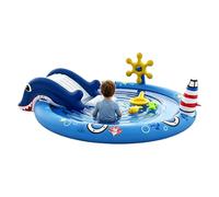 Tobogán Hinchable - Colchoneta Hinchable Divertida y Adorable | Piscina de natación Infantil | para natación al Aire Libre en Exterior jardín Patio césped terraza Porche Parque Parque Infantil