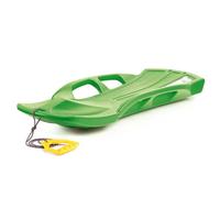 Prosperplast Trineo con Asas Laterales y reposapies, con Cuerda, Modelo Snow Train, Pea, 110x40x14.5 cm, Verde, Plano