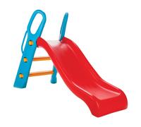 Tobogan Pilsan Bingo en rojo y azul | Tobogan infantil de plastico | Tobogan para ninos a partir de 3 anos | 140 cm