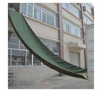 Tobogán plegable de lona resistente para carga y descarga, transportador de lona impermeable para uso en almacén (verde, 40 x 2 m)