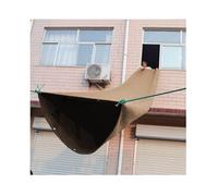 Toboganes de manejo de carga resistentes, lona duradera con ojales para descarga a gran altitud, sistema de transportador de almacén (beige, 2 x 6 m)