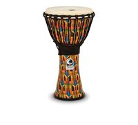 TOCA Djembe 10" Freestyle Rope Tuned Bali Kente Cloth SFDJ-10K