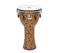 Toca TO803259 - Djembe Freestyle Mechanically Tuned, 12'', afinación mecánica, color Kente Cloth