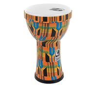 TOCA Doumbek Freestyle 2 Drum (casco de tambor de PVC resistente a la intemperie con 10" de altura, ideal para círculos de tambores, enseñanza y terapia, diámetro: 6"), Tela Kente