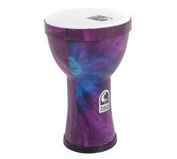 TOCA Doumbek Freestyle 2 Drum (casco de tambor de PVC resistente a la intemperie con 10" de altura, ideal para círculos de tambores, educación y terapia, diámetro: 6"), Woodstock Purple