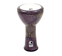 TOCA Doumbek Freestyle Drum (afinación mecánica de alta calidad, ideal para diversas aplicaciones musicales, acabado único, combinación perfecta de tradición y modernidad, tamaño: 9"), Atztec Blue