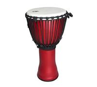 Toca Freestyle Djembe con cuerda afinada, rojo mate brillante, 10" SFDJ-10RR