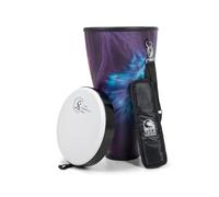 Toca Freestyle II Ashiko - Ashiko - Anidación de madera (25,4 x 45,7 cm), color morado