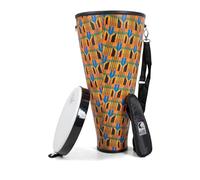 Toca Freestyle II Ashiko - Paño de tela Kente de 12 x 23 pulgadas TSSNA-12K-FP