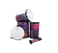 Toca Freestyle II Djun Djun TSSNDD-3PCWP-FDP - Juego de 3 piezas (30,5 cm, 35,5 cm, 40,6 cm), color morado