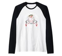 Toca mi Barba y Dime Que Soy un Mono Bonito Camiseta Manga Raglan