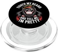 Toca mi Barba y Dime Que Soy un Mono Bonito PopSockets PopGrip para MagSafe