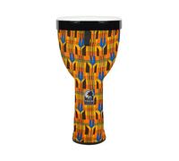Toca Nesting Drums Freestyle II Djembe, Tamaño 10", Tela Kente, TSSND-10K-FP