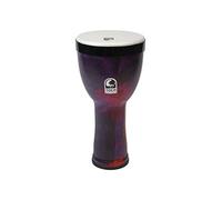 TOCA Nesting Drums Freestyle II (tambores de PVC resistentes a la intemperie, para interior y exterior, ahorran espacio, ligeros, para educación musical y terapia, diámetro: 10"), Woodstock Purple
