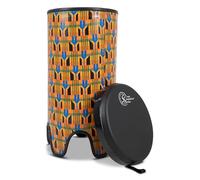 Toca Nesting Drums Freestyle II Tubadora - Tela Kente TSSTB-12K-SLT (30,5 x 60,9 cm)