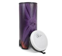 Toca Tambores Nesting Freestyle II Tubadora de 10 x 24 pulgadas, color morado Woodstock TSSTB-10WP-FT