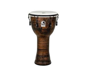 Toca TF2DM-12SC Djembe Freestyle II Mech. Tuned,parche sintético, afinación mecánica, Spun Copper, 12"