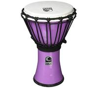 Toca TO803319 - Djembe Freestyle Colorsound 7'', color rojo pastel | Base antideslizante, caldera sintética, piel repelente al agua