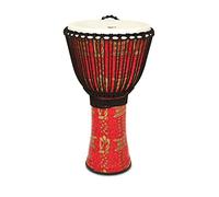 Toca TO809230 Djembe Freestyle II Rope Tuned, parche sintético, afinación traditional con cuerda, Thinker, 12"