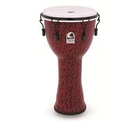 Toca TO809236 Djembe Freestyle II, Mech. Tuned, parche sintético, afinación mecánica, Red Mask, 10"