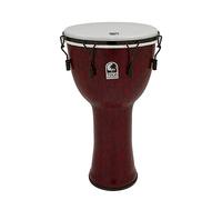 Toca TO809240 Djembe Freestyle II Mech. Tuned, Red Mask, 14" | Altura 66 cm, suelo de goma antideslizante, piel sintética, resistente a la intemperie