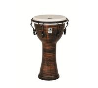 Toca TO809244 Djembe Freestyle II Mech. Tuned, parche sintético, afinación mecánica, Spun Copper, 10"