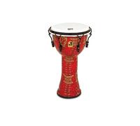 Toca TO809260 Djembe Freestyle II Mech. Tuned, parche sintético, afinación mecánica, Thinker, 10"