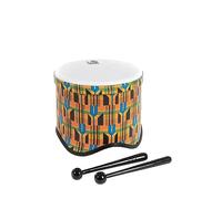 TOCA World Percussion Freestyle 2 Tom Tom (tambor óptimo para círculos de percusión, escuelas y guarderías, fabricado en material sintético robusto, diámetro: 9,5", altura: 8"), Tela Kente