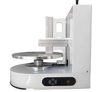 Tocadiscos automático para tartas con raspador ajustable para glaseado y decoración, herramienta de postre para hornear en casa