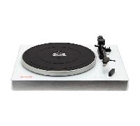 TOCADISCOS BLUETOOTH AIWA APX-680BT WHITE ALTA PRECISION BT 5.0 PLATO DE METAL 27.5cm TRES VELOCIDADES 33, 1/3 ,45 RPM LECTOR GRABADOR USB/SD